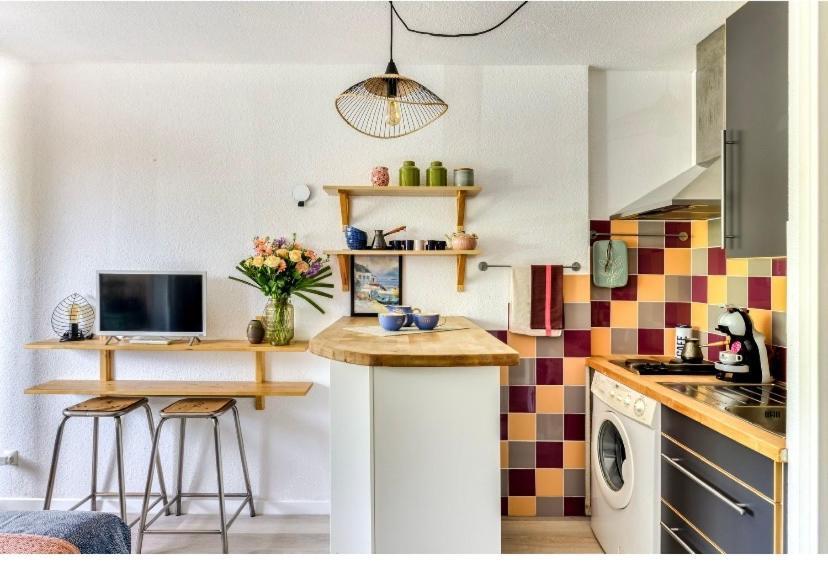 Studio Les Regates Avec Loggia Et Parking Gratuit Plage Du Grazel กรุยซ็อง ภายนอก รูปภาพ